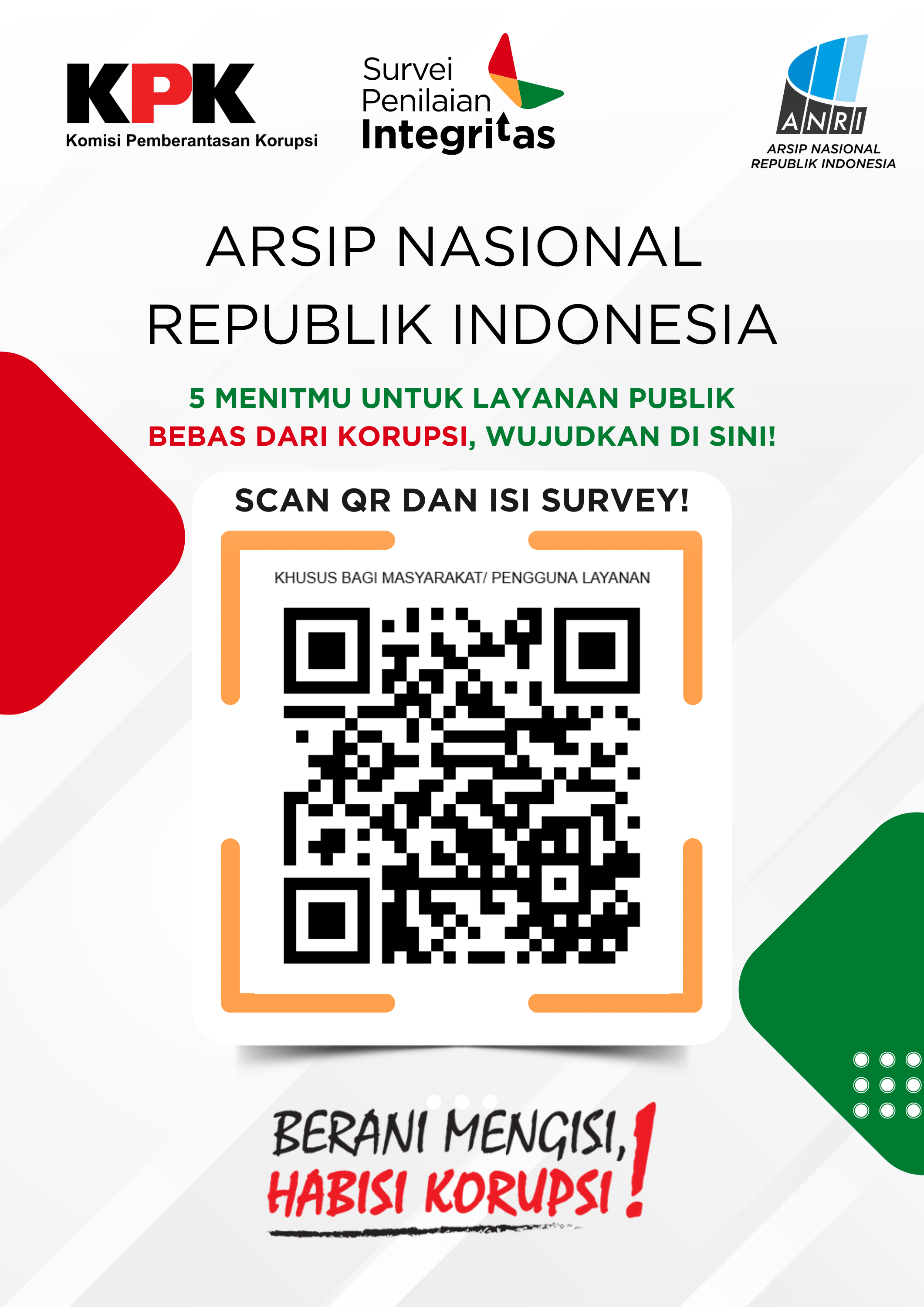 KPK Survey Poster - Deputi SIKN
